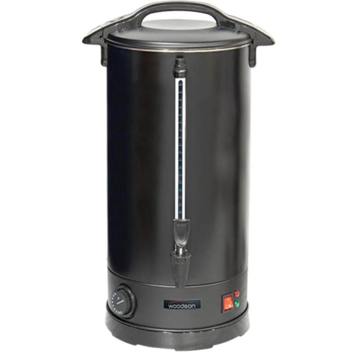 Woodson W.URN30B Black Powdercoat Urn - 30 Litre Mattys