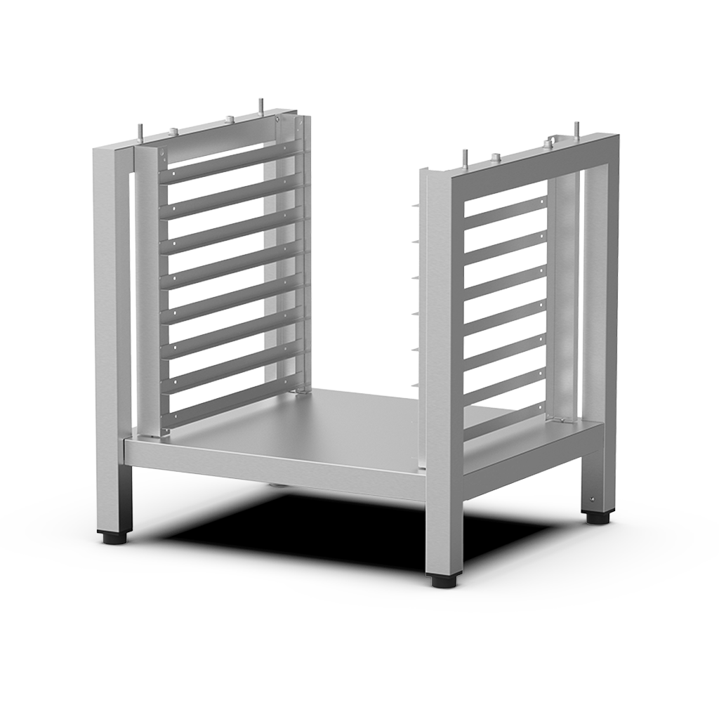 UNOX High Open Stand with Lateral Supports (XEERC-0811-H) — a commercial kitchen equipment accessory, supplied by Matty's.