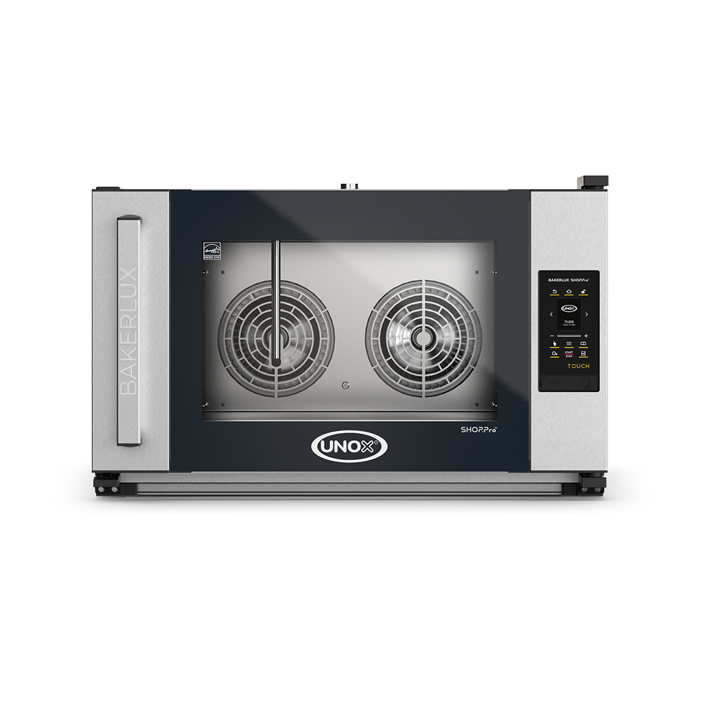 UNOX BAKERLUX SHOP.Pro TOUCH Rosella.Matic Electric 4 trays Right Hinge (XEFR-04EU-ETLV).