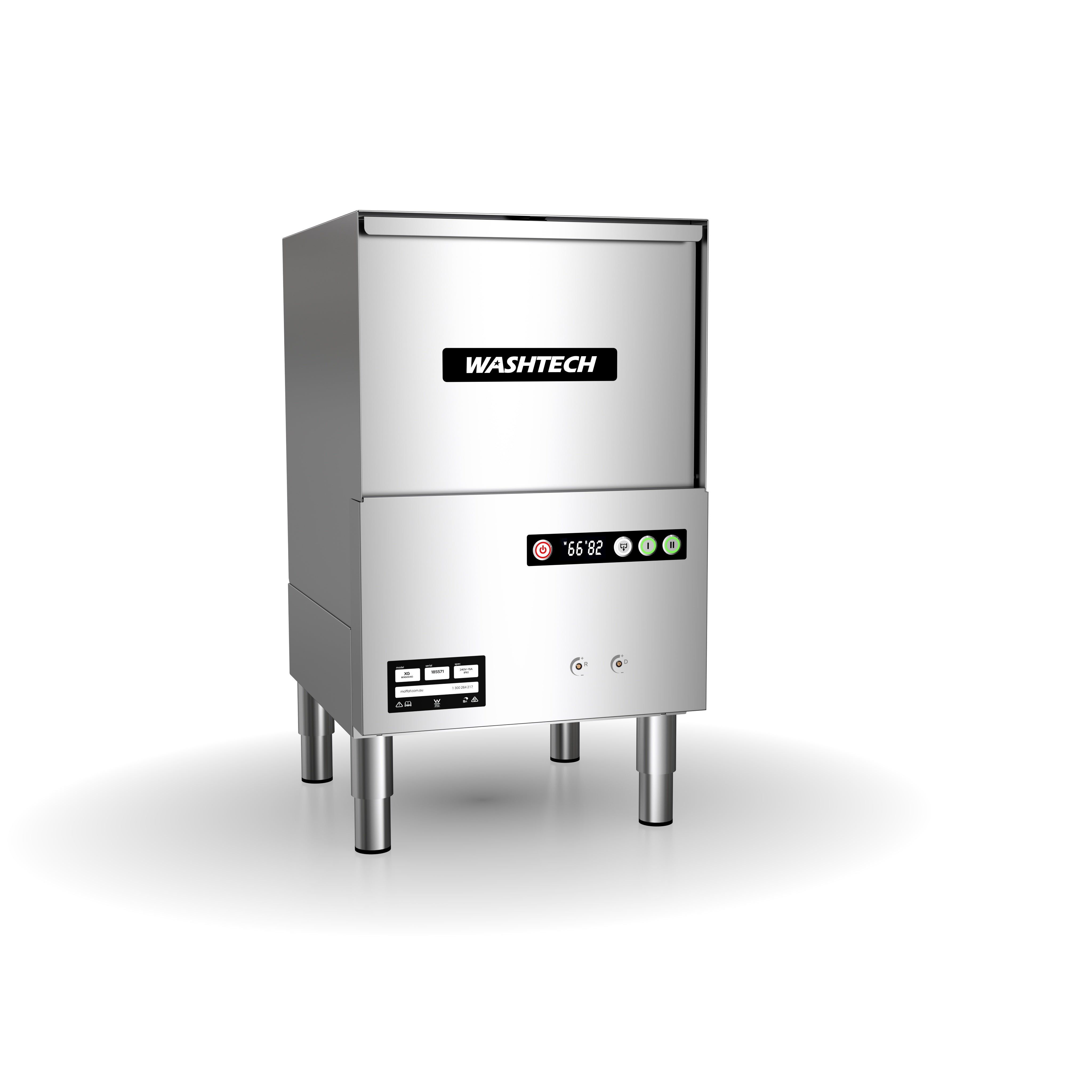 Washtech Undercounter Glasswasher 365mm Rack XG