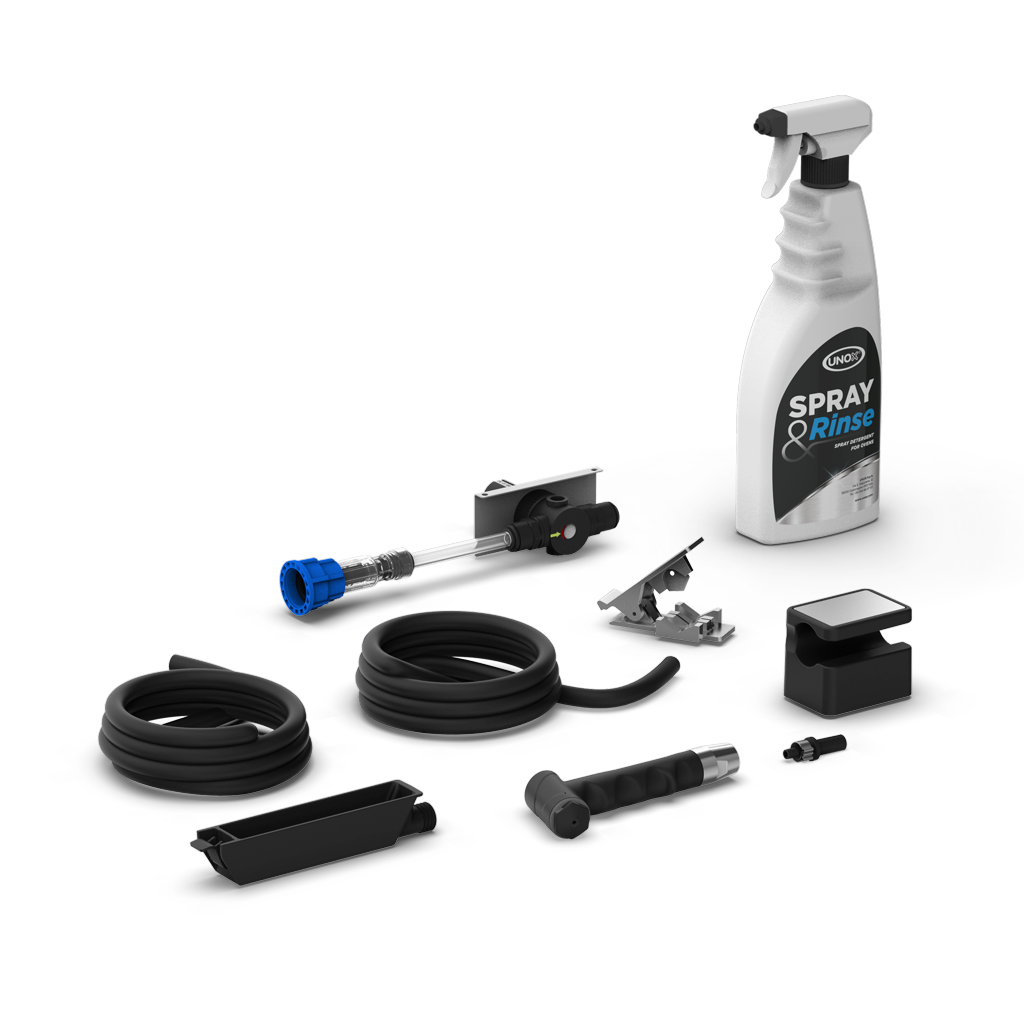 UNOX QUICK.Rinse + Detergent (XHC053-SR) — a commercial kitchen equipment accessory, supplied by Matty's.