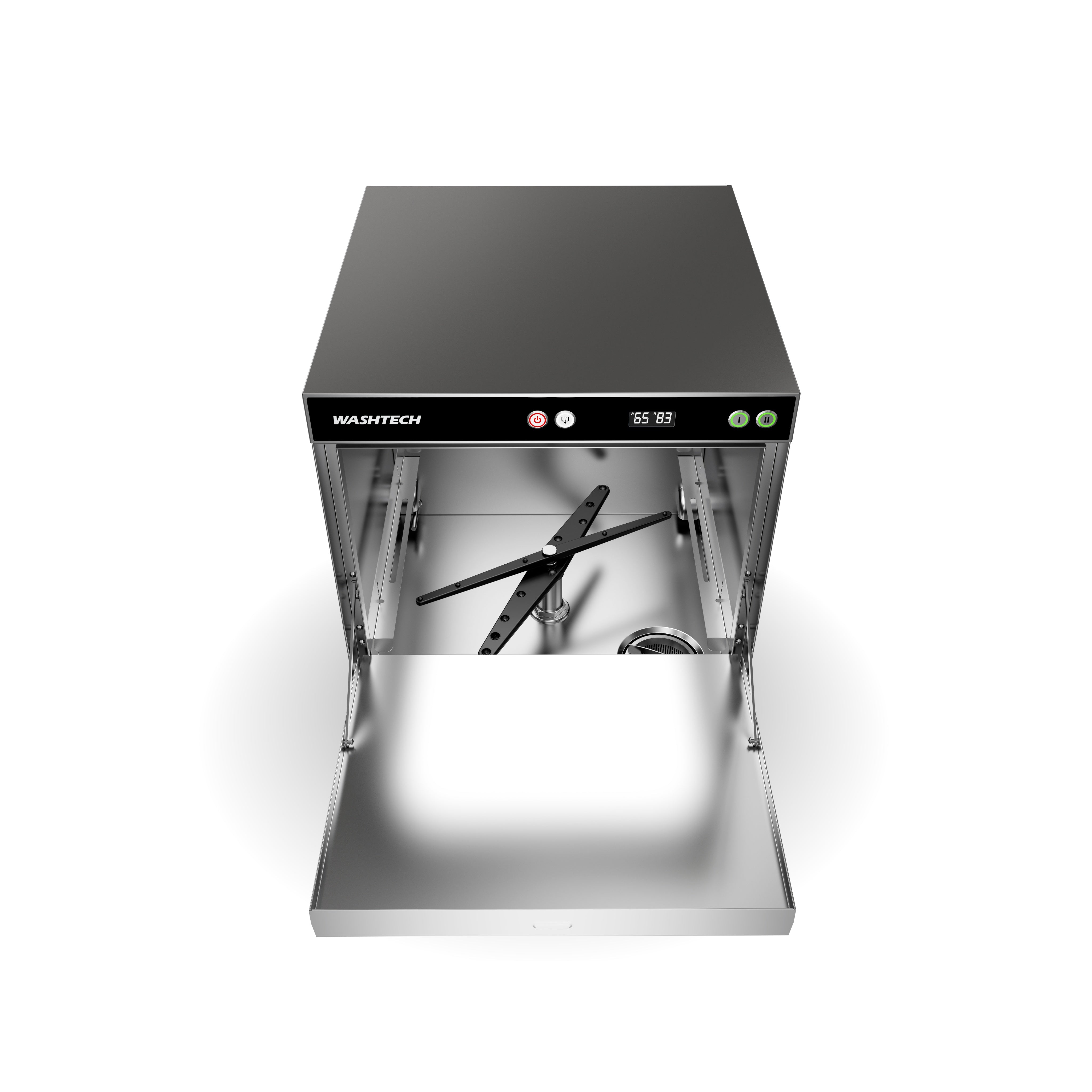 Washtech Undercounter Dishwasher 500mm Rack XU