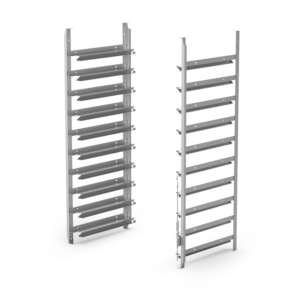 UNOX Lateral supports for ovens and proofers (XUC067) — a commercial kitchen equipment accessory, supplied by Matty's.