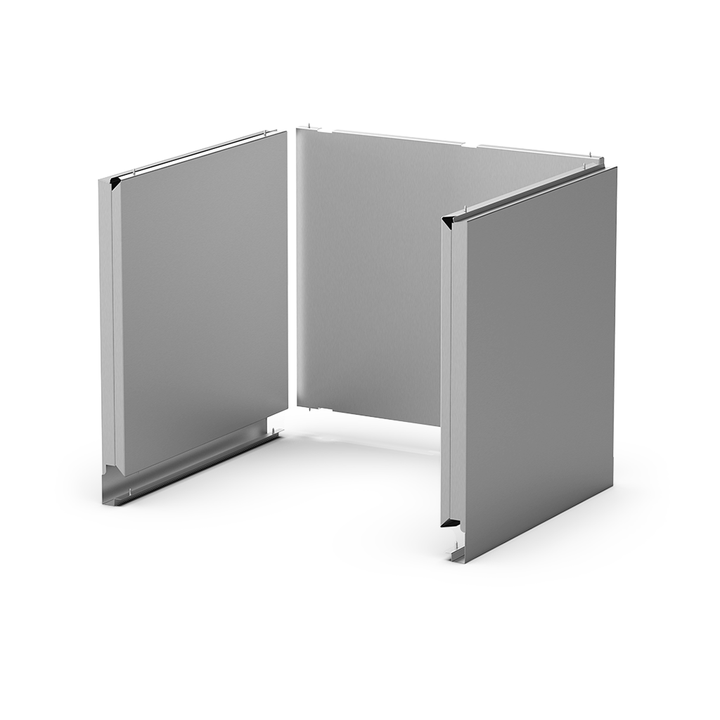 UNOX Side covers for ultra high open stand. (XUC231) — a commercial kitchen equipment accessory, supplied by Matty's.