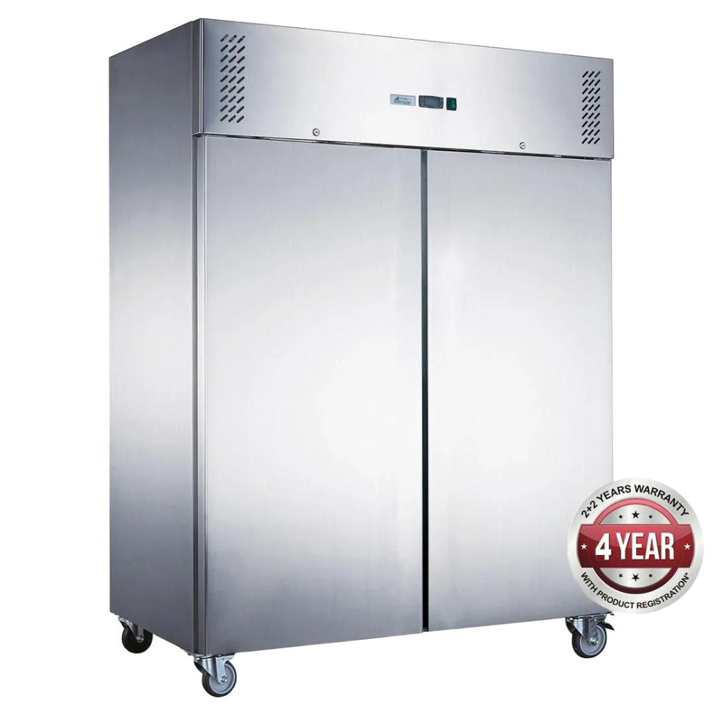 F.E.D. FEDX S/S Double Door Upright Freezer  XURF1200SFV Mattys