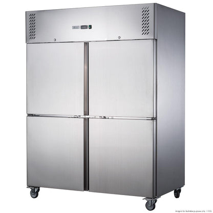 F.E.D. XURF1410S2VFED-X S/S Four Door Upright Freezer - XURF1410S2V Mattys