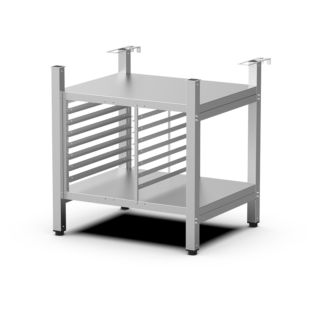 UNOX Ultra High Open Stand with Lateral Supports (XWARC-07EF-UH) — a commercial kitchen equipment accessory, supplied by Matty's.