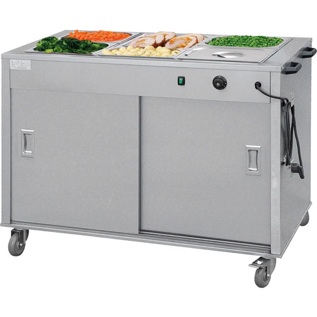YC-3 Food Service Cart, Chilled Modular Systems