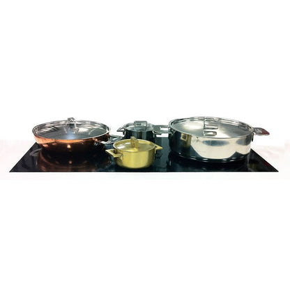 Yellow Induction YMC-2-2500 Multi-Zone Buffet Induction with 2 x 2500watt. Includes remote generator Rack & 2 Remote Controller Panels. 800mm x 380mm x 66mm Mattys
