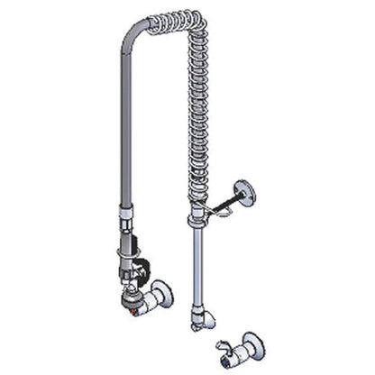 Yellow YWS021 Pre Rinse Units - Wall Mounted Mattys