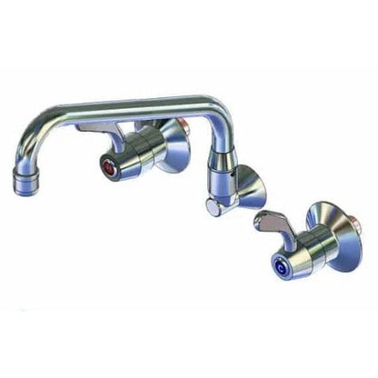 Yellow Tapware | YX315XYP112 | Wall Mount Sink Set - 300mm spout Mattys