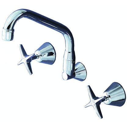 Yellow YZ315 Tapware Wall Mount Faucet - 220mm Spout Mattys