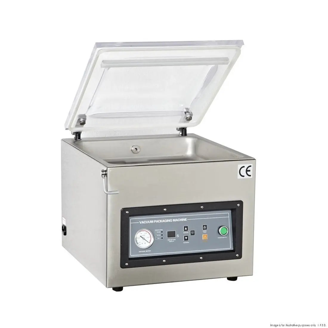 F.E.D. ZJ-VM400B2 Yasaki Commercial Bench Top Vacuum Packing Machine Mattys