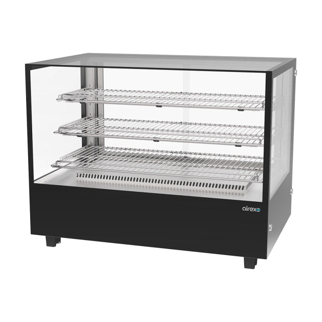 Airex Countertop Heated Square Food Display - 900mm Wide - AXH.FDCTSQ.09 Airex