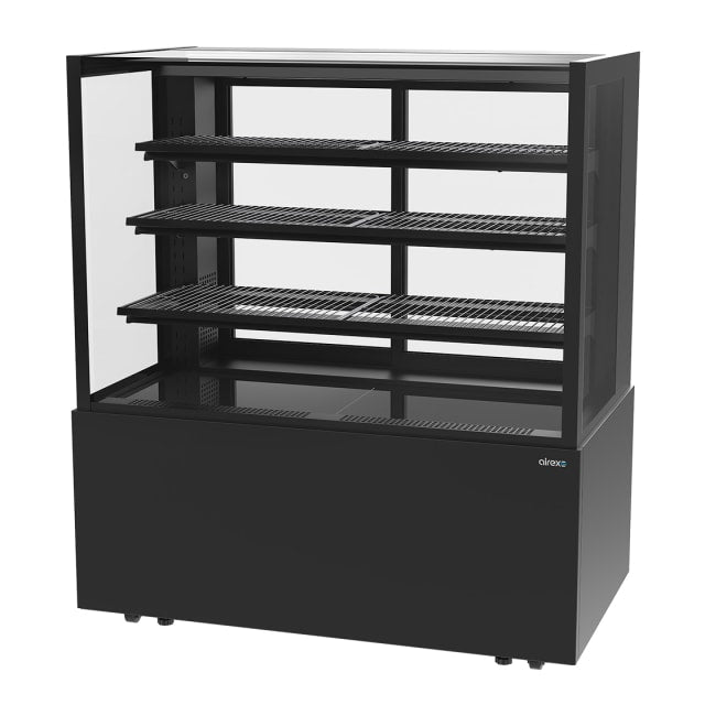 Airex Freestanding Heated Square Food Display - AXH.FDFSSQ.12 Airex