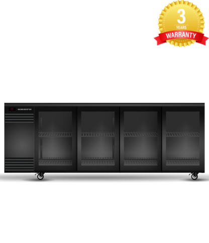 SKOPE | BackBar 4 Glass Sliding Door Fridge | BB.4.GSL SKOPE