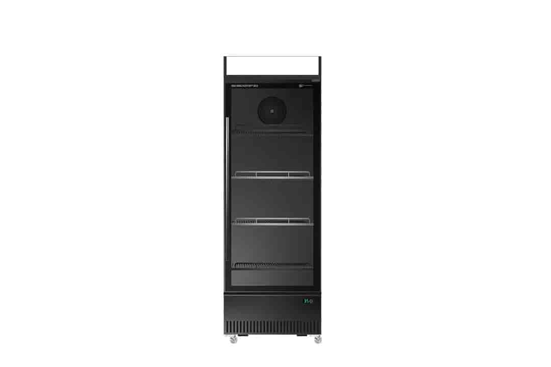ActiveCore BME 1 Door Upright Display or Storage Fridge with Lit Sign