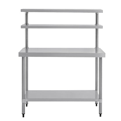 Benches Vogue Stainless Steel Prep Station 1200x600mm - CC359 Vogue
