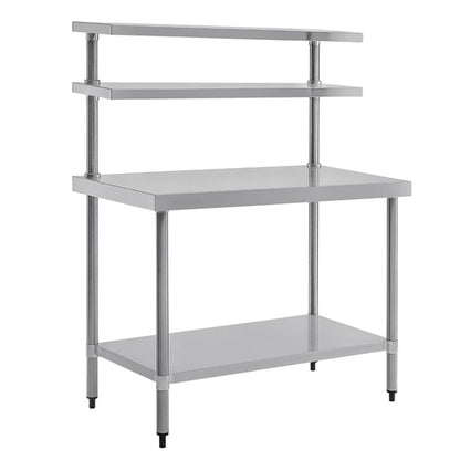 Benches Vogue Stainless Steel Prep Station 1200x600mm - CC359 Vogue
