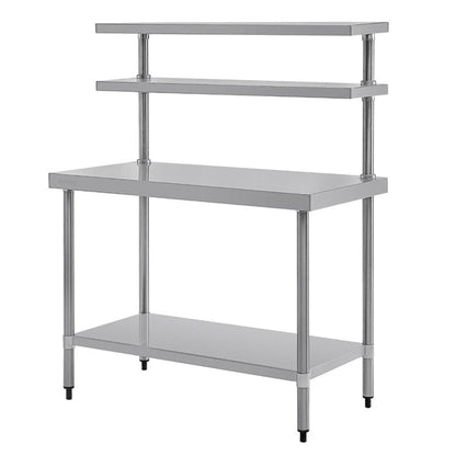 Benches Vogue Stainless Steel Prep Station 1200x600mm - CC359 Vogue