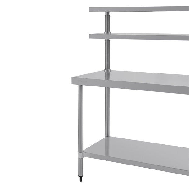 Benches Vogue Stainless Steel Prep Station 1200x600mm - CC359 Vogue