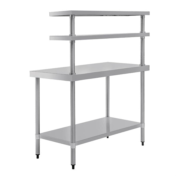 Benches Vogue Stainless Steel Prep Station 1200x600mm - CC359 Vogue