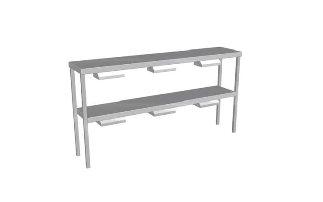 Culinaire Heated Double Gantry Heat Lamps to Both Shelves CH.GDD.6 Culinaire
