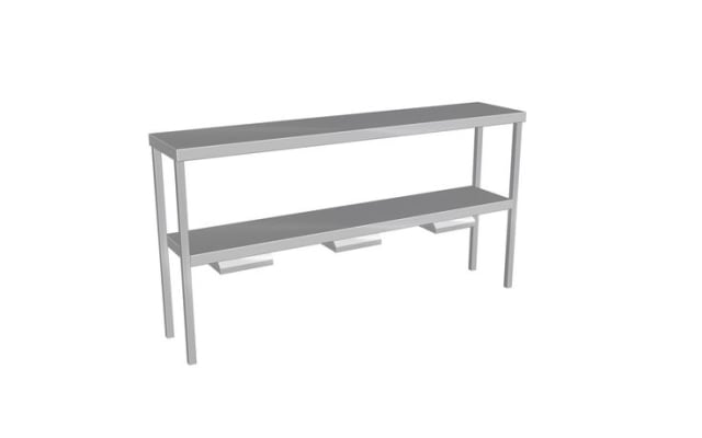 Culinaire Heated Double Gantry Heat Lamp to Bottom Shelf CH.GDB.7 Culinaire