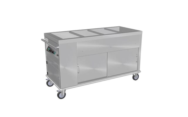 Culinaire Mobile Bain Marie Hot Cupboard CH.BMHM.3 Culinaire