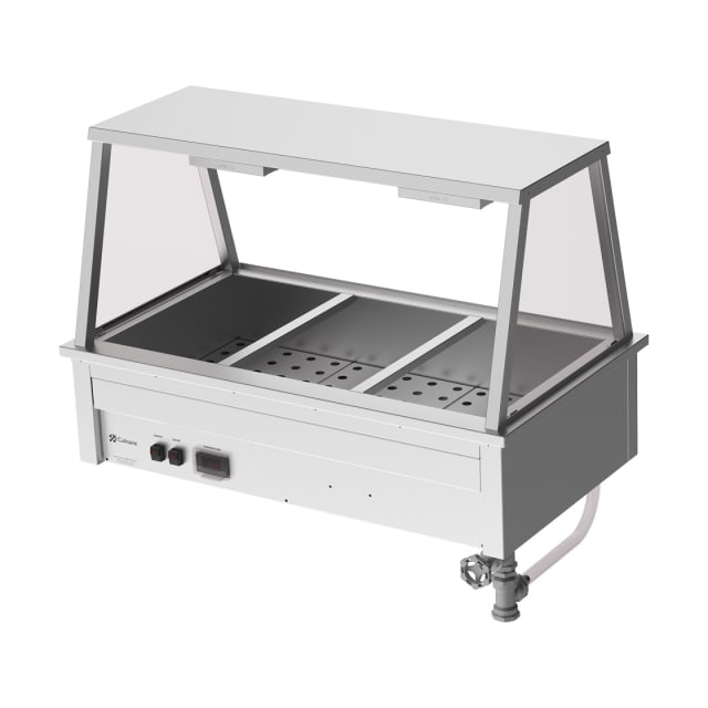 Culinaire Drop In Bain Marie with A Frame Gantry CH.BM.D.GA.3 Culinaire