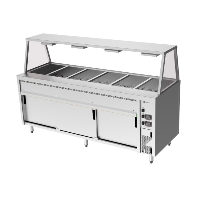 Culinaire Island Bain Marie with A Frame Gantry CH.BMH.I.GA.6 Culinaire
