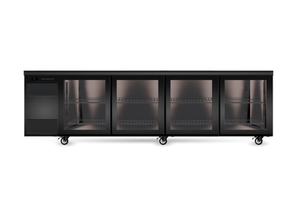 SKOPE | BackBar 4 Glass Sliding Door CounterLine Fridge | CL.4.GSL SKOPE