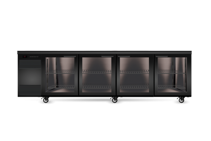 SKOPE | BackBar 4 Glass Swing Door CounterLine Fridge | CL.4.GSW SKOPE