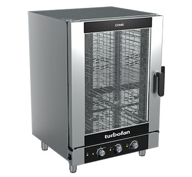 Turbofan Full Size 10 Tray Manual Electric Combi Oven - EC40M10 Mattys