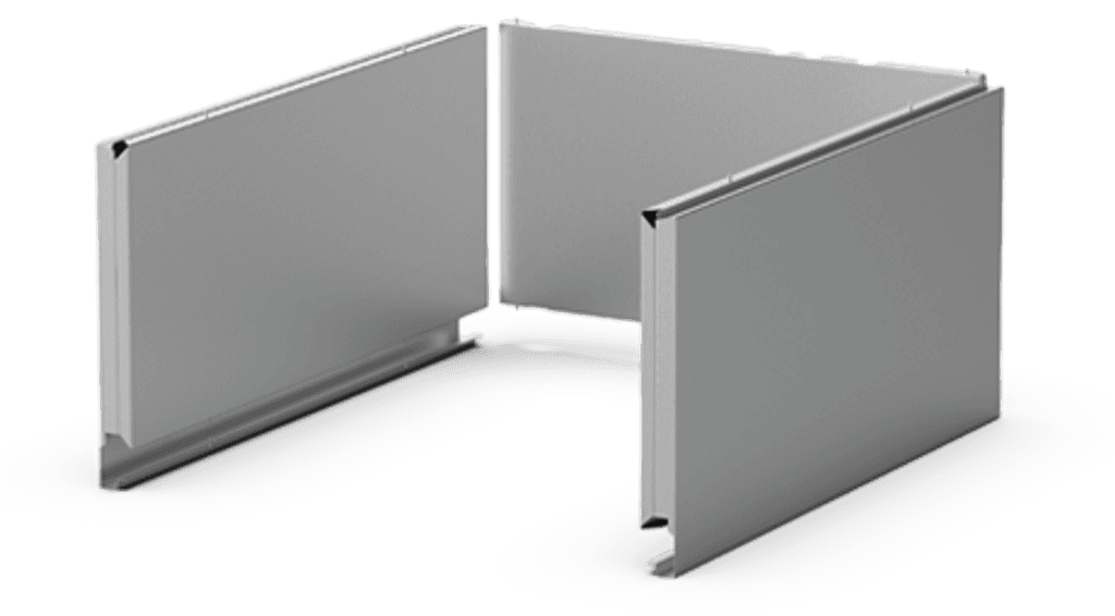 UNOX Side covers for high open stand. (XUC232) — a commercial kitchen equipment accessory, supplied by Matty's.
