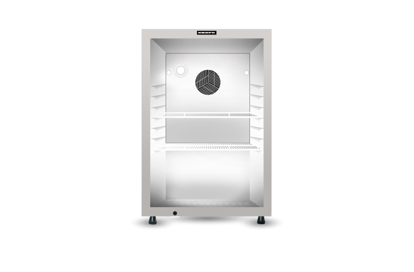 Ascend 1 Glass Door Compact Display Fridge