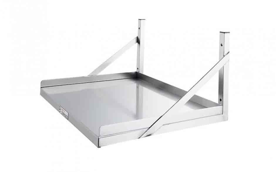 Simply Stainless SS28.MW.A.0450 Microwave/Appliance Shelf - 450D x 600W mm - SS28.MW.A.450 Simply Stainless