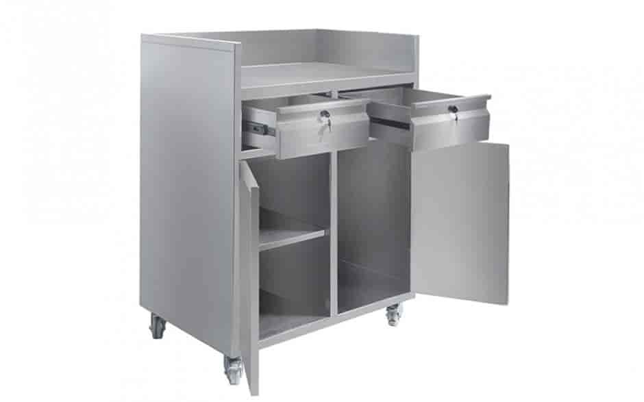 Simply Stainless Waiters Station for front of house applications - SS40.WS Simply Stainless