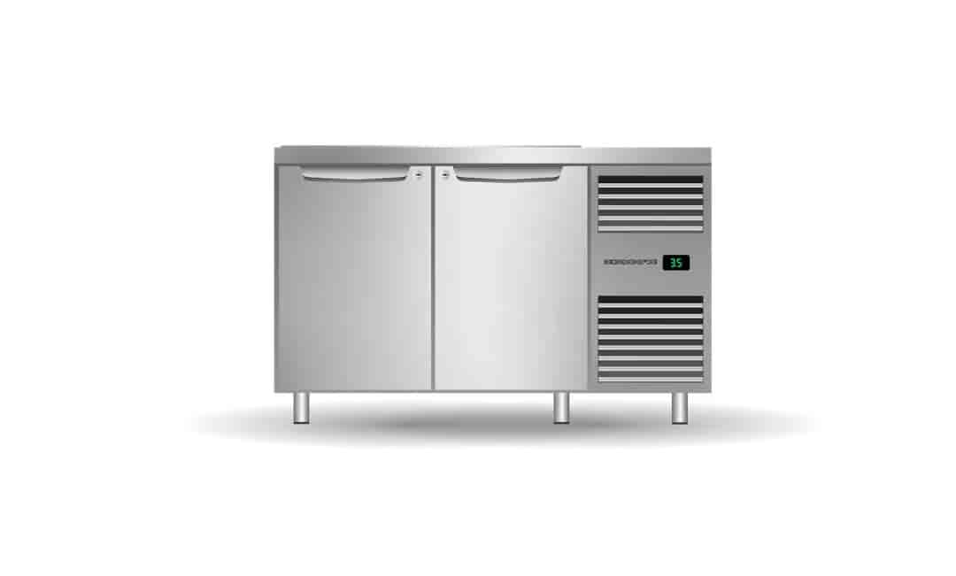 ProSpec 2 Bay GN 1/3 Salad Preparation Fridge