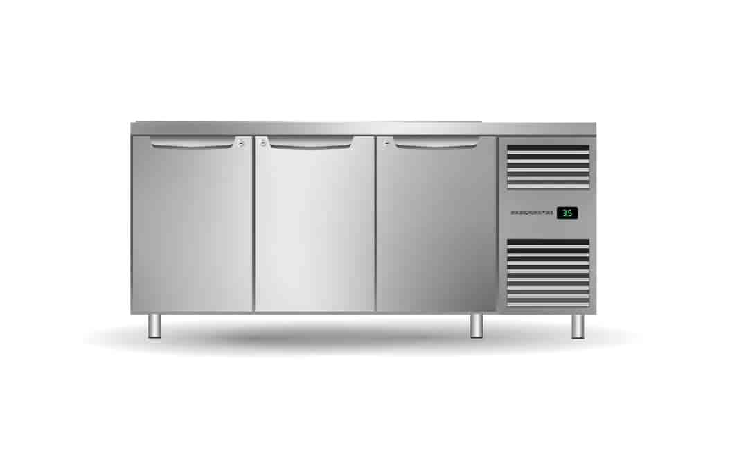 ProSpec 3 Bay GN 1/3 Salad Preparation Fridge