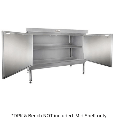 Simply Stainless Mid Shelf to suit Door Panel Kit - 2100mm - SS32.DPK.MS.7.2100 Simply Stainless