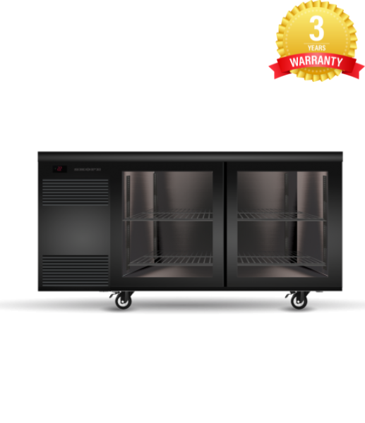 SKOPE | BackBar 2 Glass Sliding Door SlimLine Fridge | SL.2.GSL SKOPE
