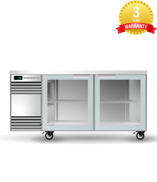 SKOPE | BackBar 2 Glass Swing Door SlimLine Fridge | SL.2.GSW SKOPE