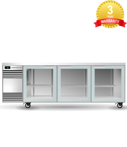 SKOPE | BackBar 3 Glass Swing Door SlimLine Fridge | SL.3.GSW SKOPE