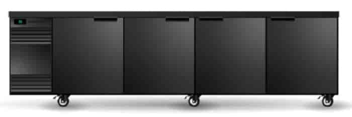 SKOPE | BackBar 4 Solid Swing Door CounterLine Fridge | CL.4.SSW SKOPE