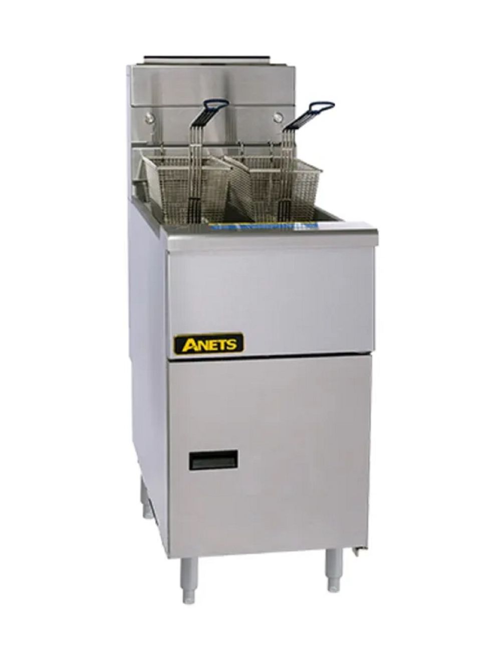 Anets Goldenfry Gas Tube 1 Fryer Filter Drawer System Millivolt Control - FDAGG114R Anets