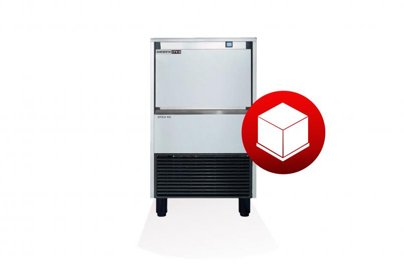 SKOPE SPIKA NG70 A HD R290 - Half Dice Ice Cube Maker with Drain Pump