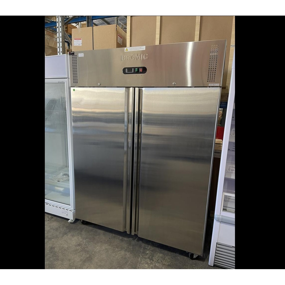 Bromic UC1300SD 1300L 2 Door SS Gastronorm Storage Chiller Mattys