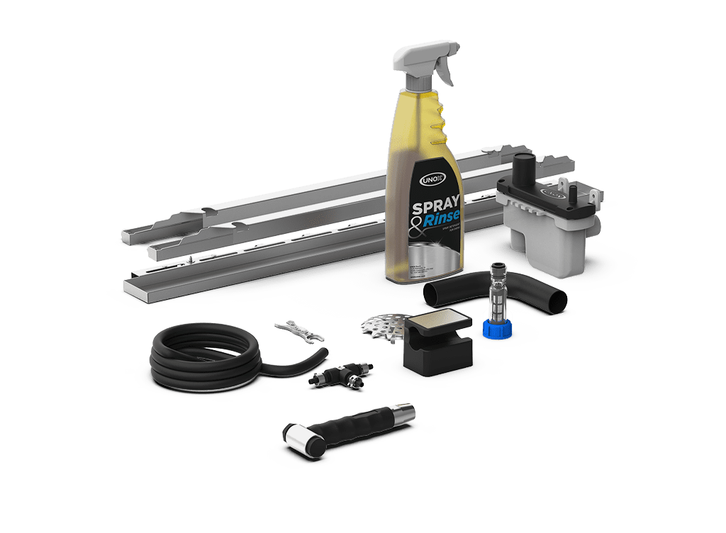 UNOX Shower Cleaning Kit (XHC027) — a commercial kitchen equipment accessory, supplied by Matty's.