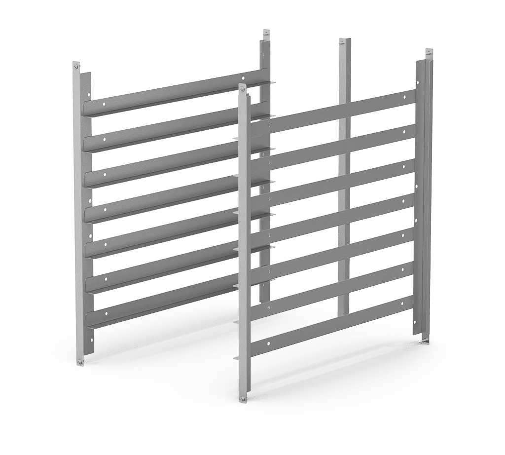 UNOX XMVC-06 LATERAL SUPPORTS 7 GN1/1 KIT (XUC122) — a commercial kitchen equipment accessory, supplied by Matty's.